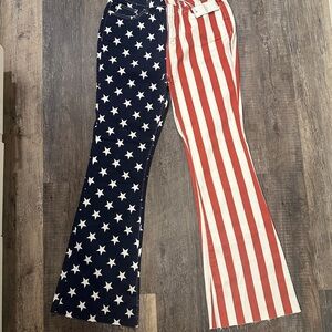 Judy Blue Navy Star Pattern Pants